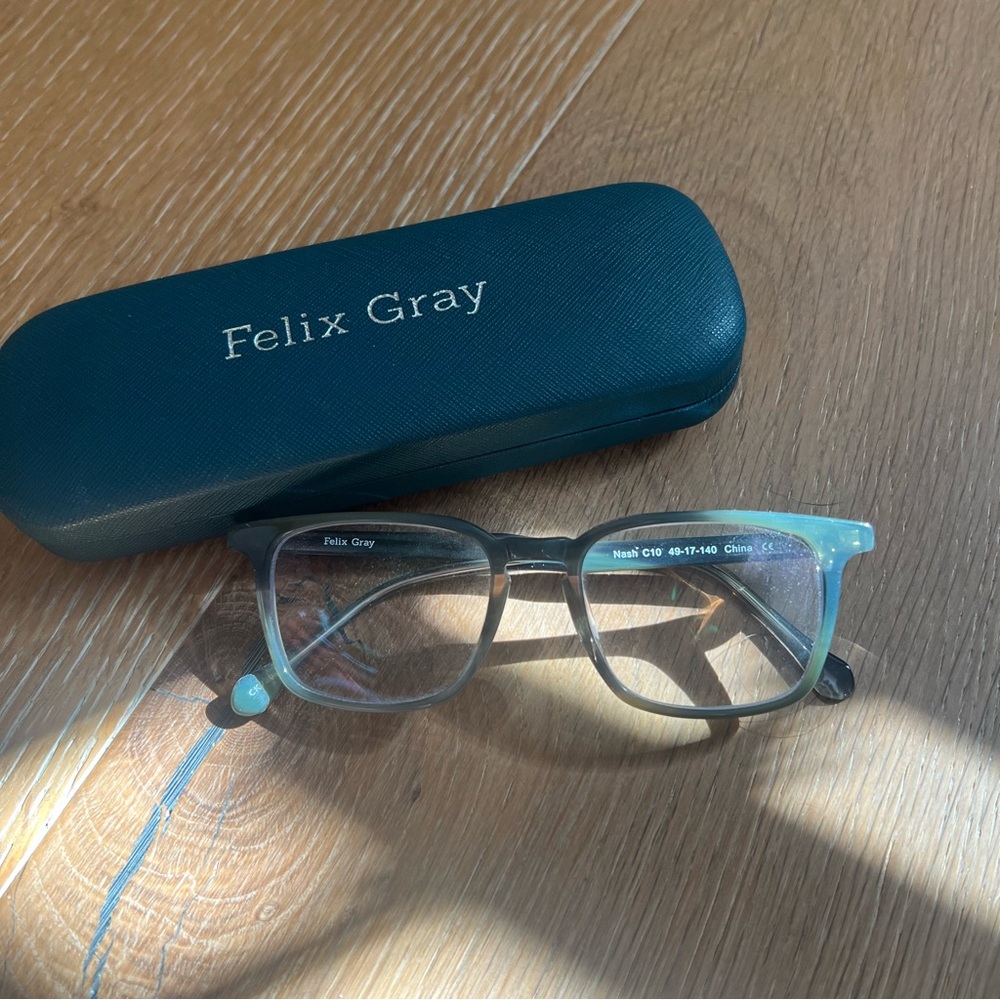 Felix Gray “Nash” Blue Light Glasses with Case